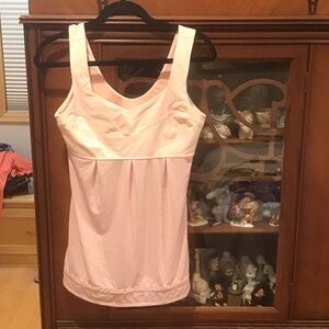 Lululemon vintage running tank, pink size 8